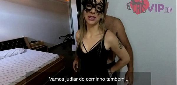  Cristina Almeida com outro homem em um motel, traindo e humilhando seu marido corno, ela tem a bucetinha e o cuzinho arrombados, tudo sem camisinha - Parte 12